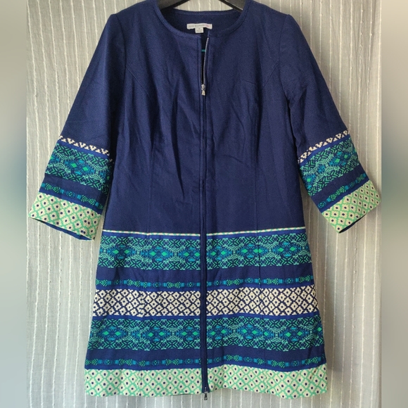 Unique coat style dress - Picture 1 of 9